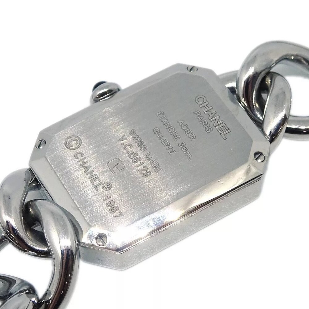 Chanel Premiere Quartz Watch Silver SS #M - Picture 3 of 8
